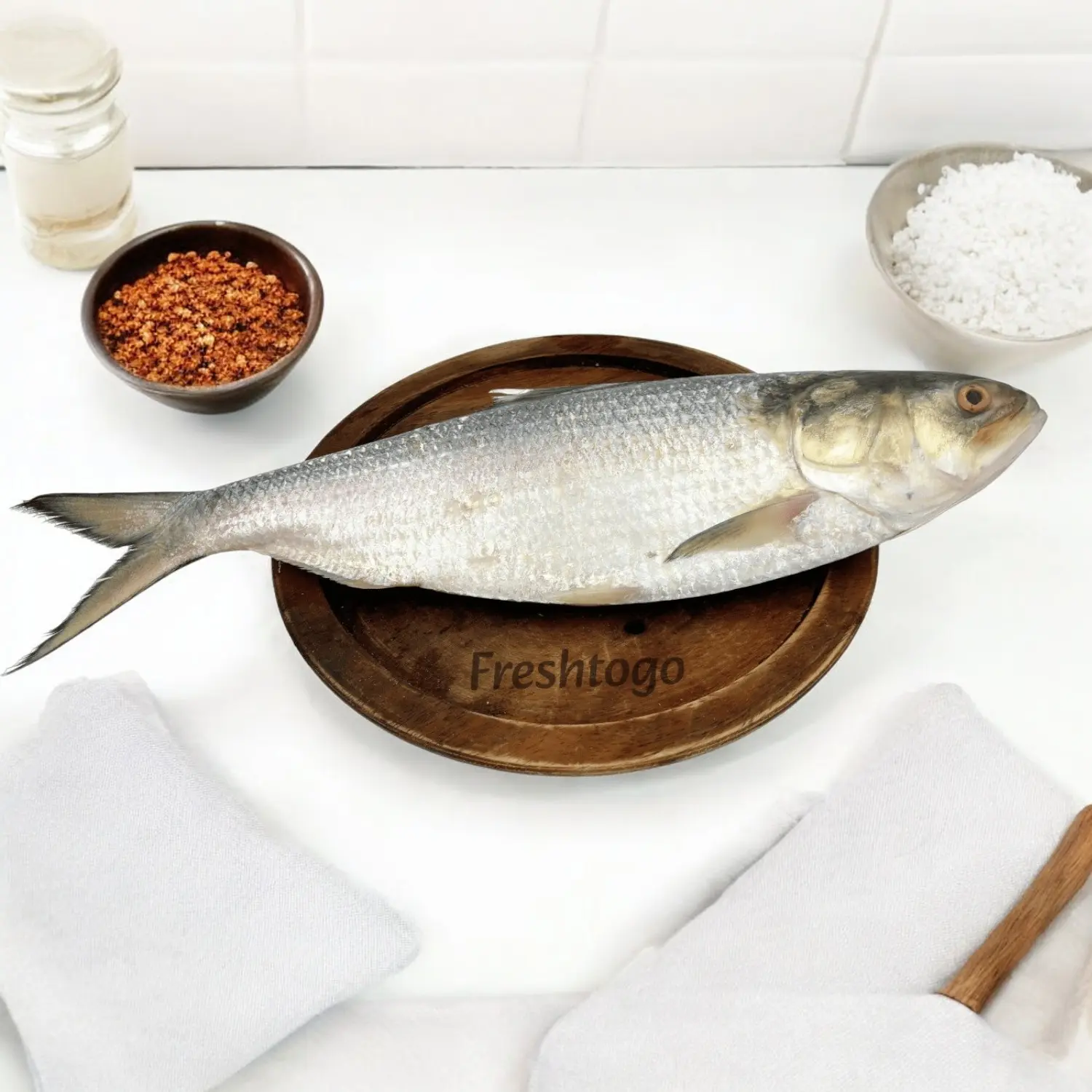 Hilsa Fish (500gm - 550gm) - Whole, Cut, Cleaned